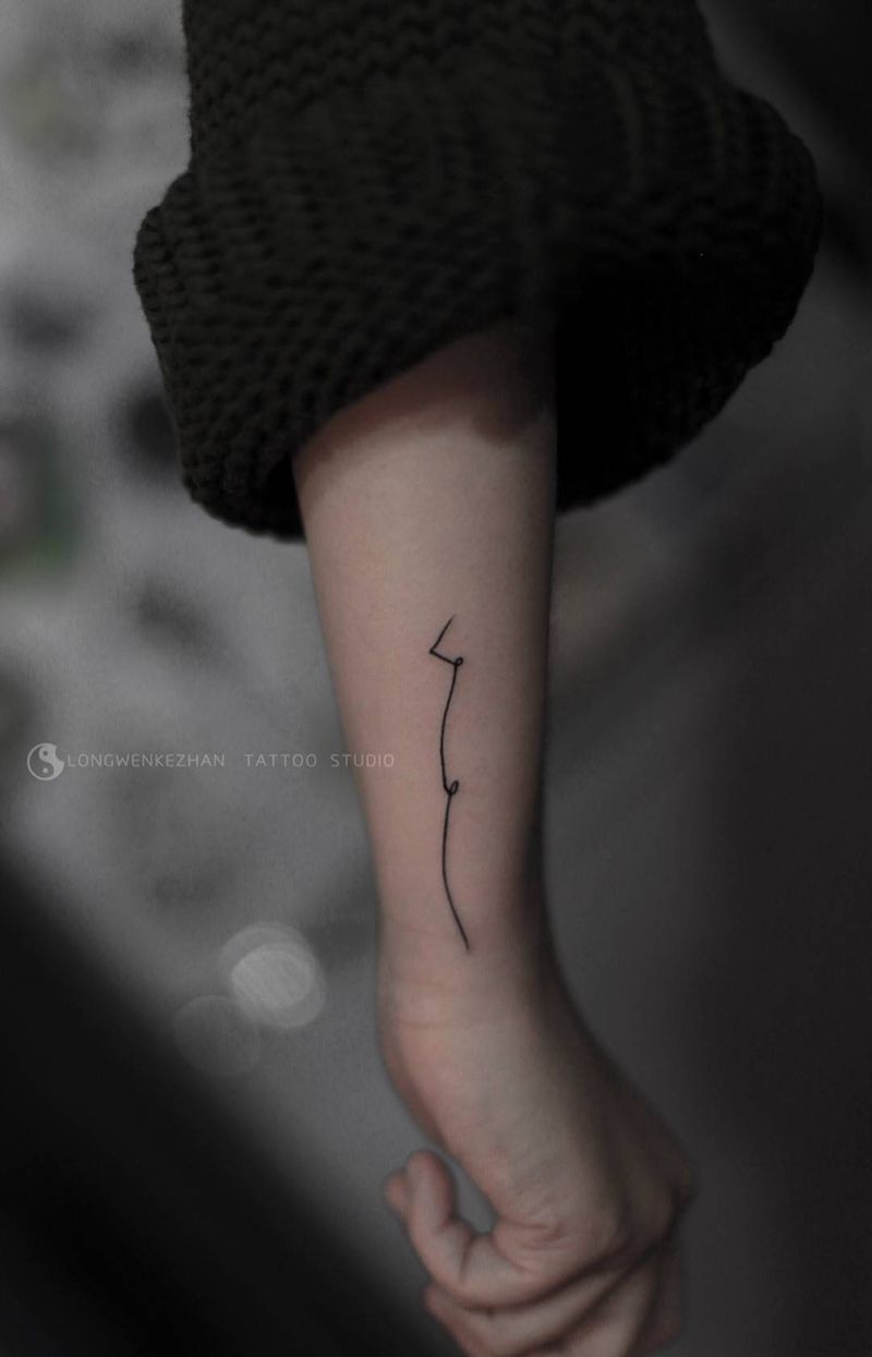 小清新纹身图片_成品手臂清新原创纹身图案