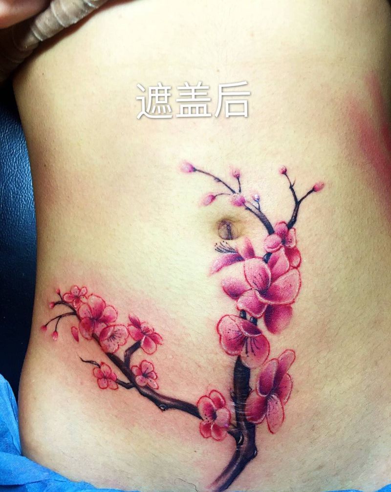 遮盖疤痕，告别纹身图片