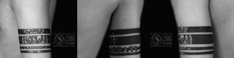 龙纹刻战刺青出品纹身图片_成品手臂欧美原创纹身图案