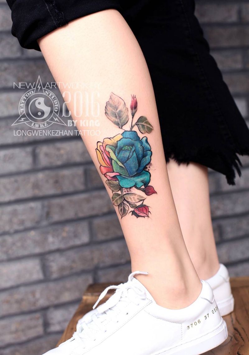 龙纹刻战刺青工作室出品纹身图片