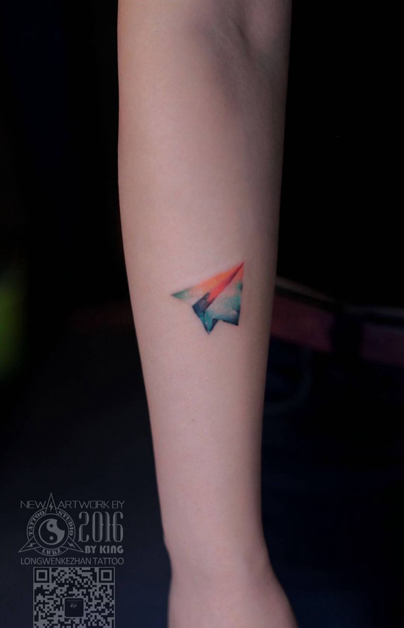 龙纹刻战刺青出品纹身图片_成品手臂肖像纹身图案