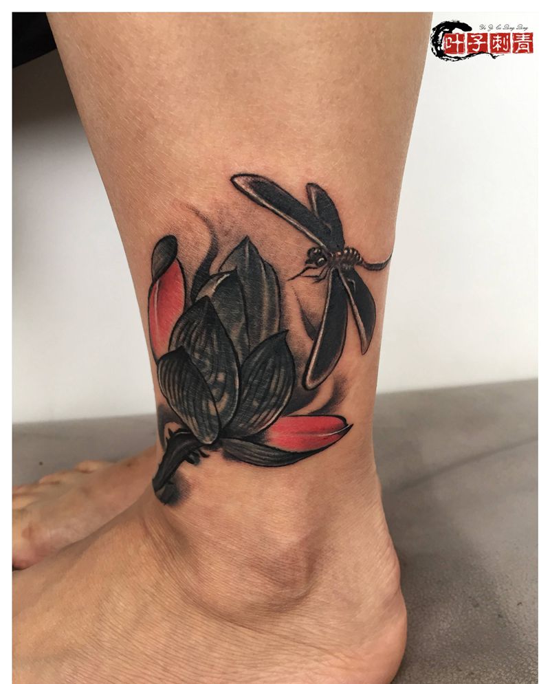 遮盖纹身图片_脚部纹身图案