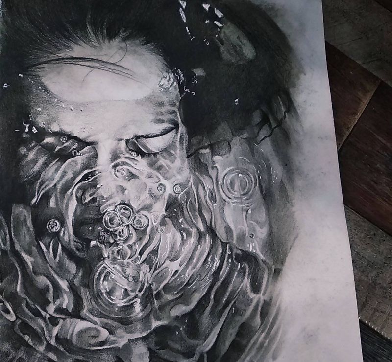 日常画画纹身图片_欧美写实纹身图案