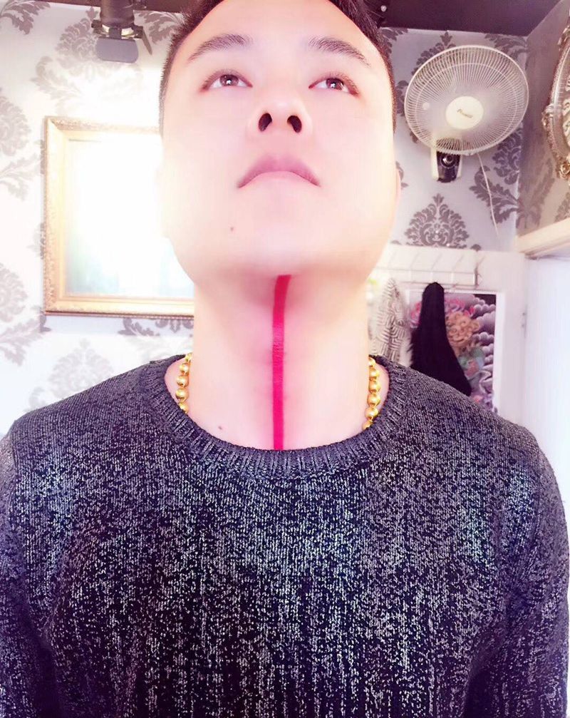 生命线一枚纹身图片