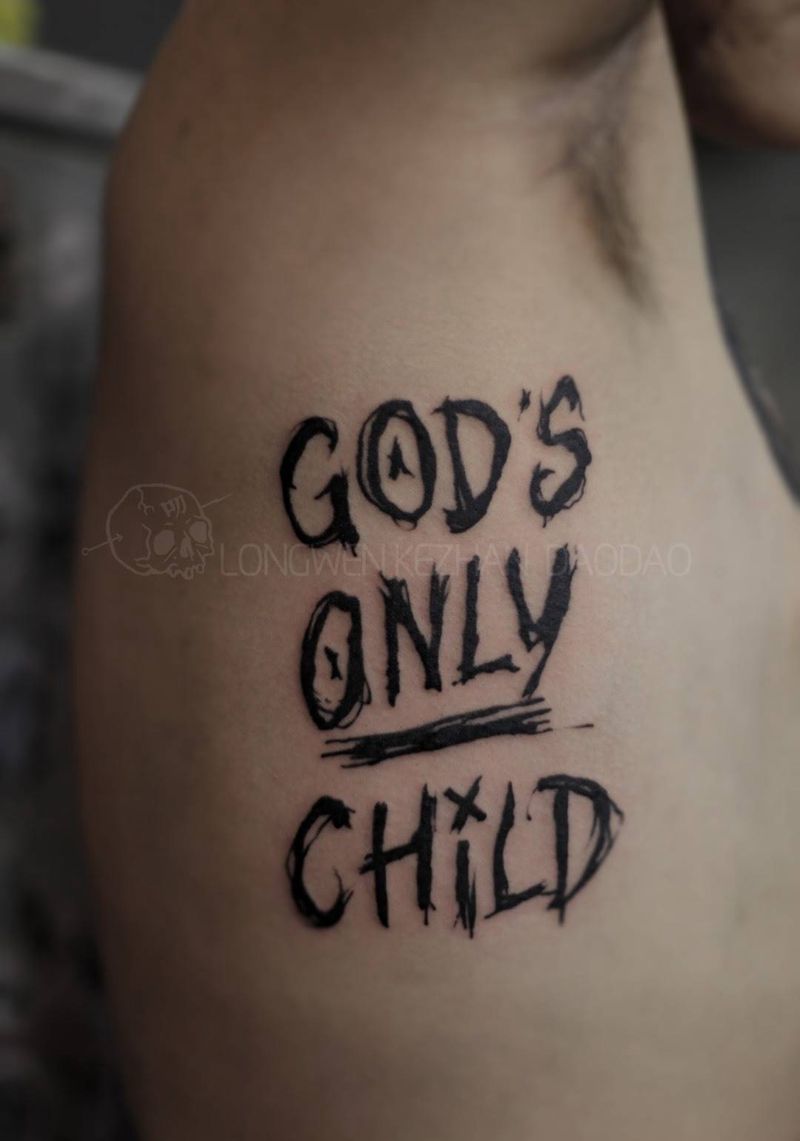 英文纹身纹身图片