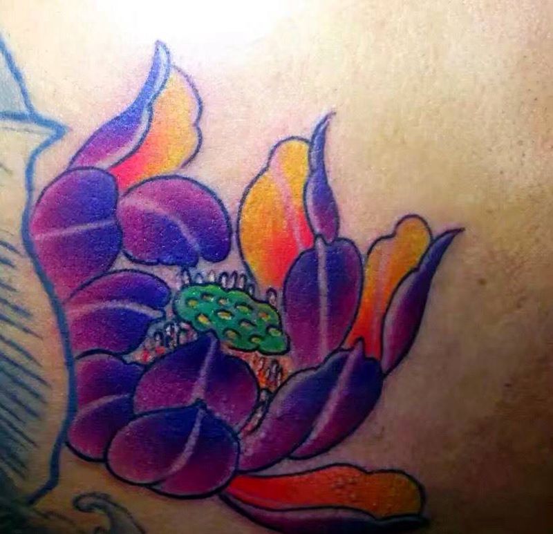 作品一部分纹身图片