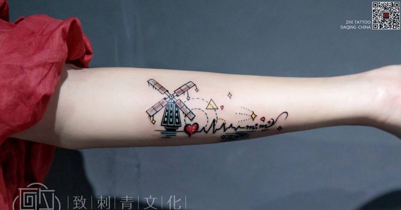 心电图修改纹身图片