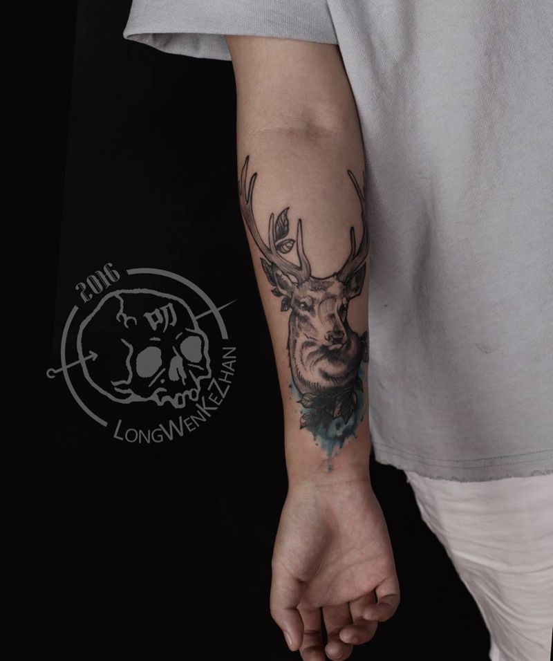 龙纹刻战刺青出品纹身图片_成品手臂原创欧美纹身图案