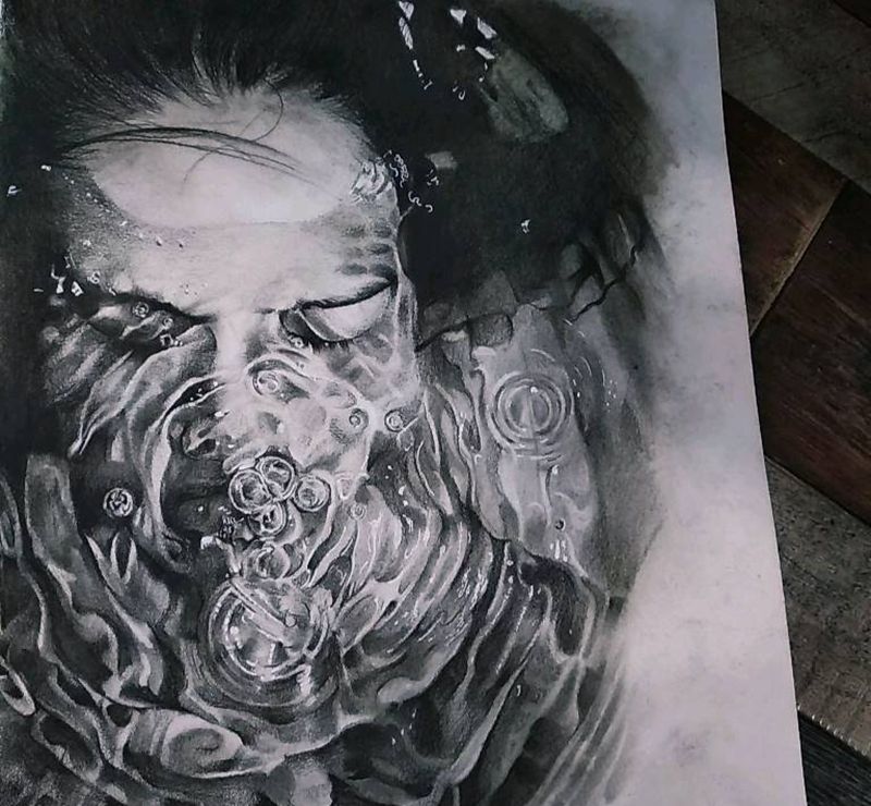 画纹身图片_欧美写实纹身图案