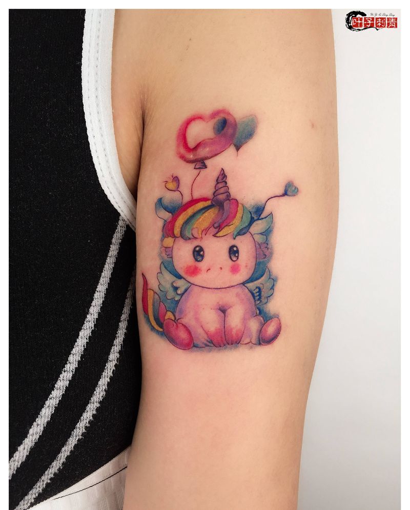 小清新纹身图片_手臂纹身图案