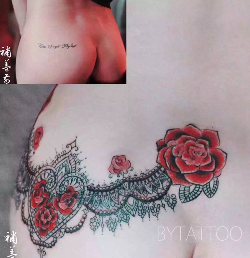 美翻了。纹身图片