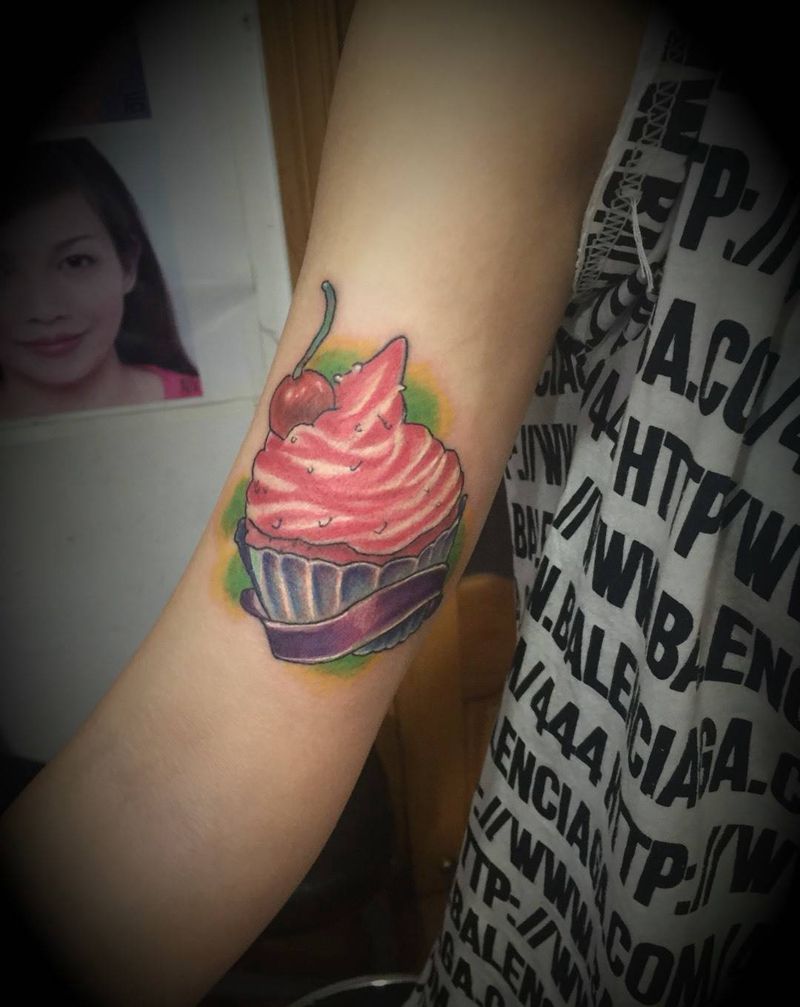 冰激凌纹身图片