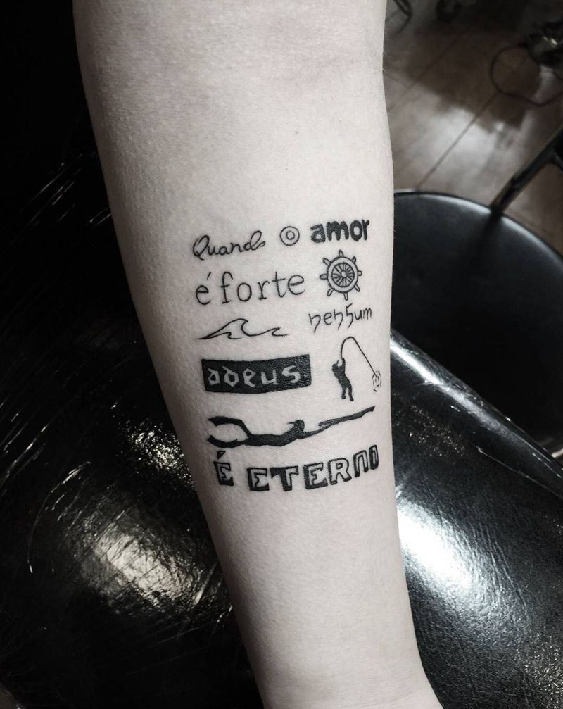 我的生活我做主纹身图片