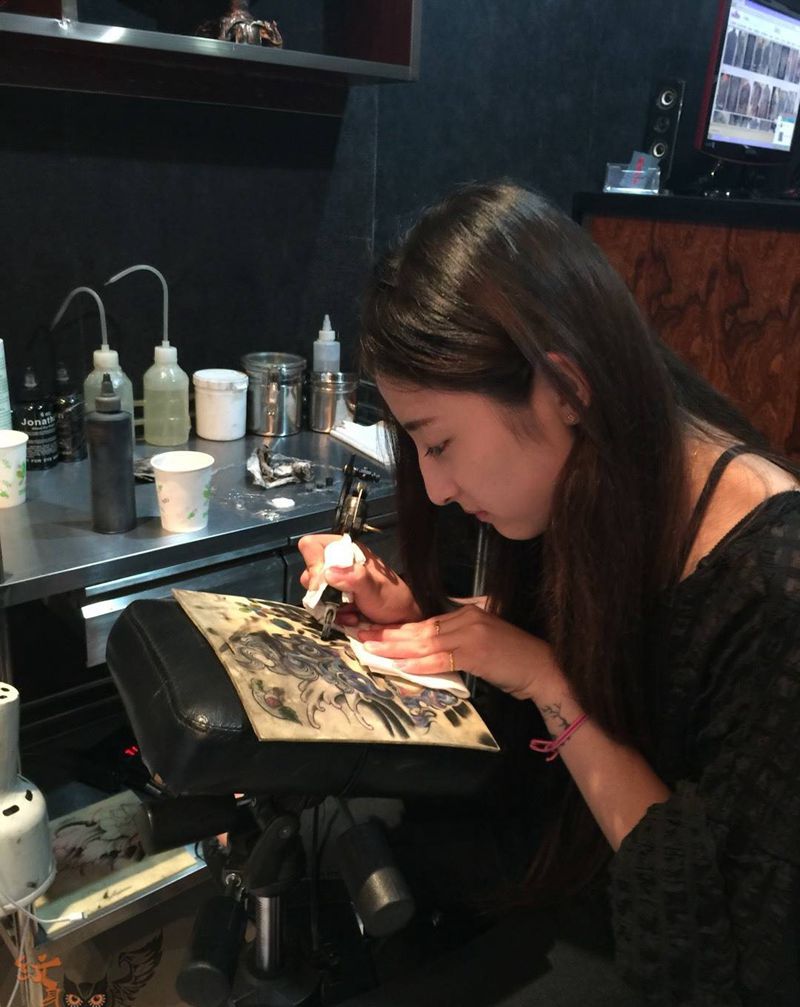 颜值过高啊纹身图片