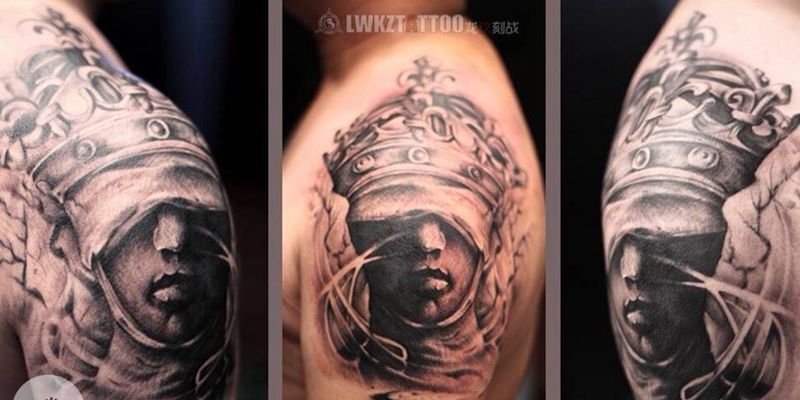 欧美人物纹身图片_欧美人物手臂纹身图案