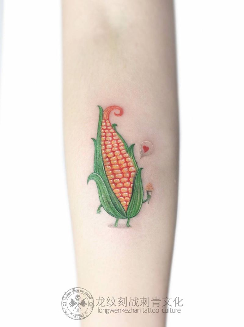 苞米纹身图片