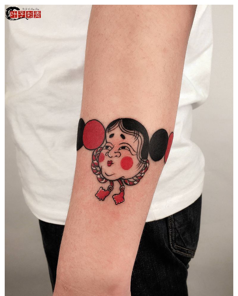 阿多福纹身图片_手臂纹身图案