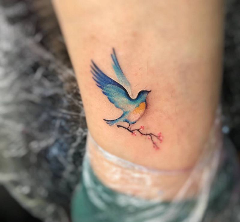 小鸟纹身图片