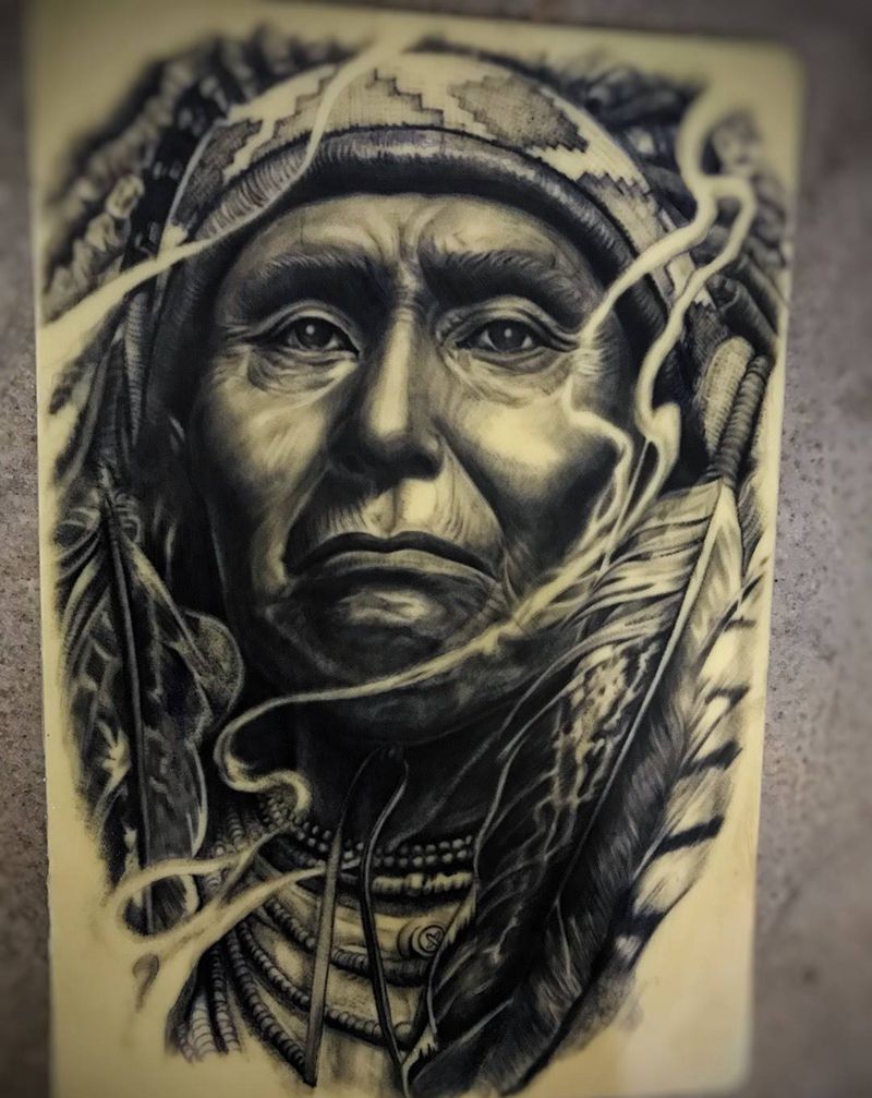 学员练习皮纹身图片