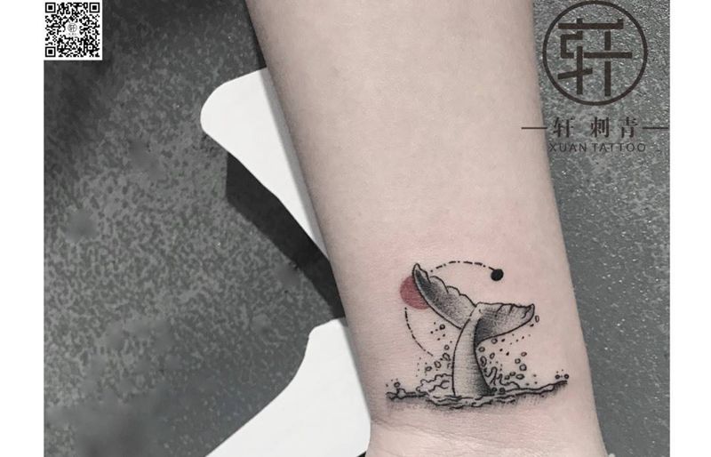 小尾巴纹身图片