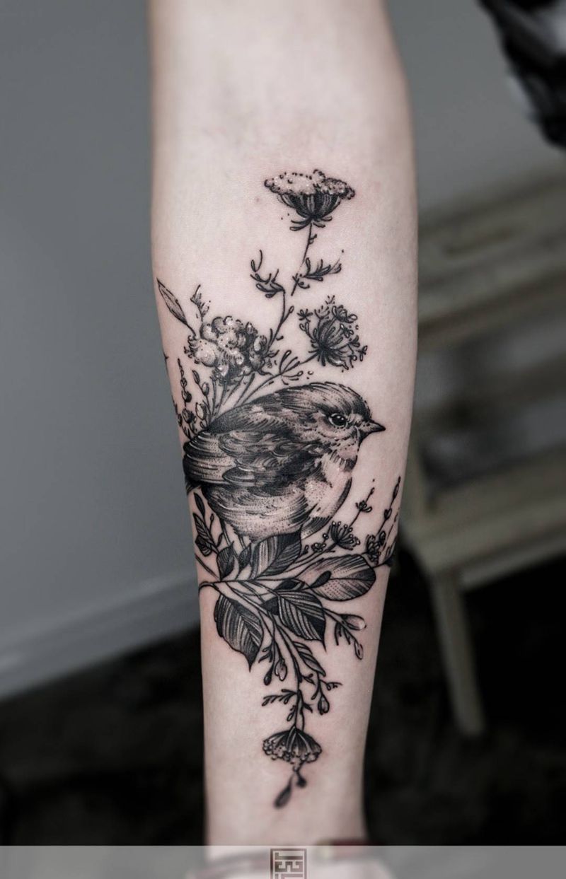 清新tattoo纹身图片