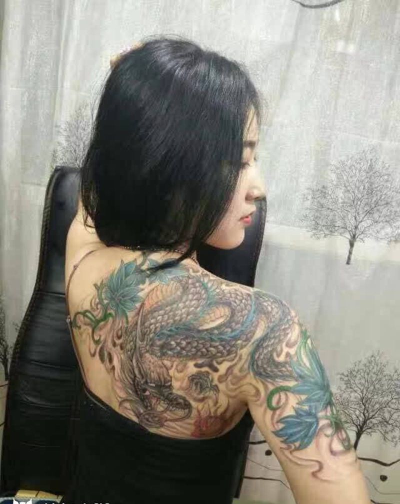 就是两个字，野性纹身图片