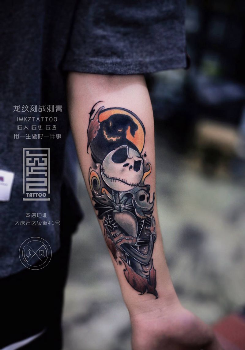 龙纹刻战【龙井】出品纹身图片_手臂纹身图案