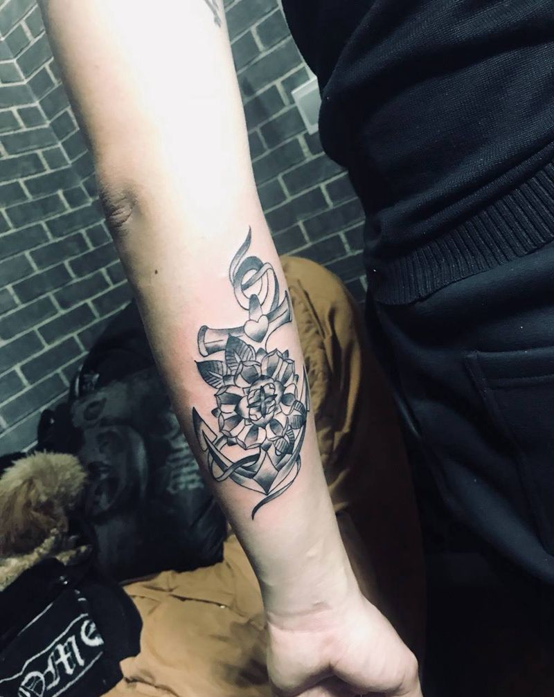 疤痕遮盖纹身图片