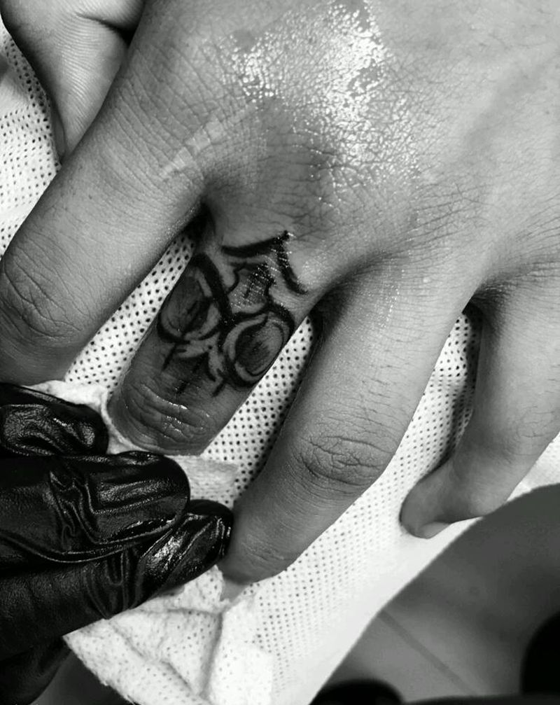 原创花体纹身图片