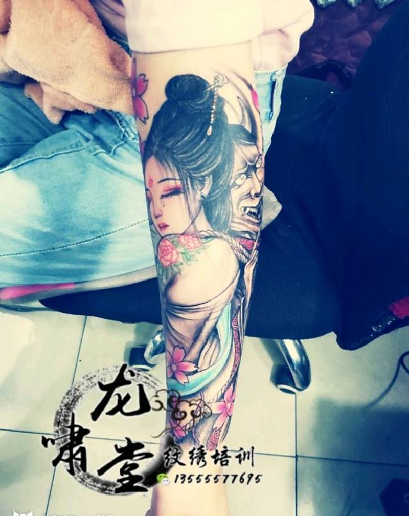 原创手稿纹身图片_手臂纹身图案