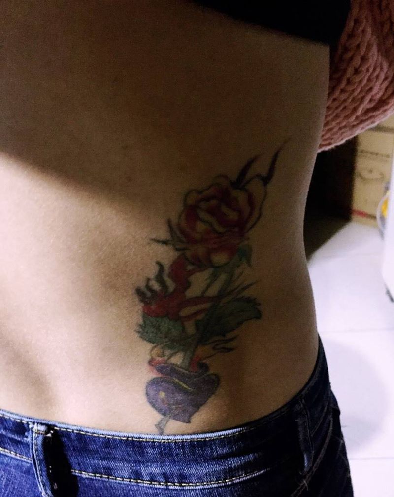 完美遮盖纹身图片