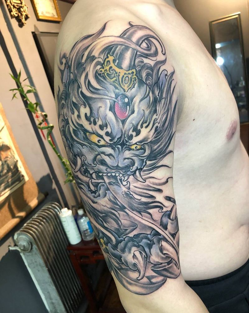貔貅纹身图片