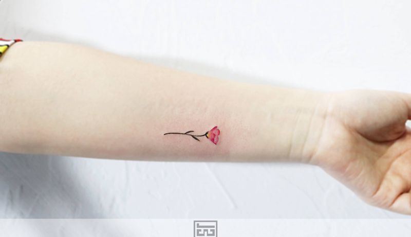 小清新纹身图片