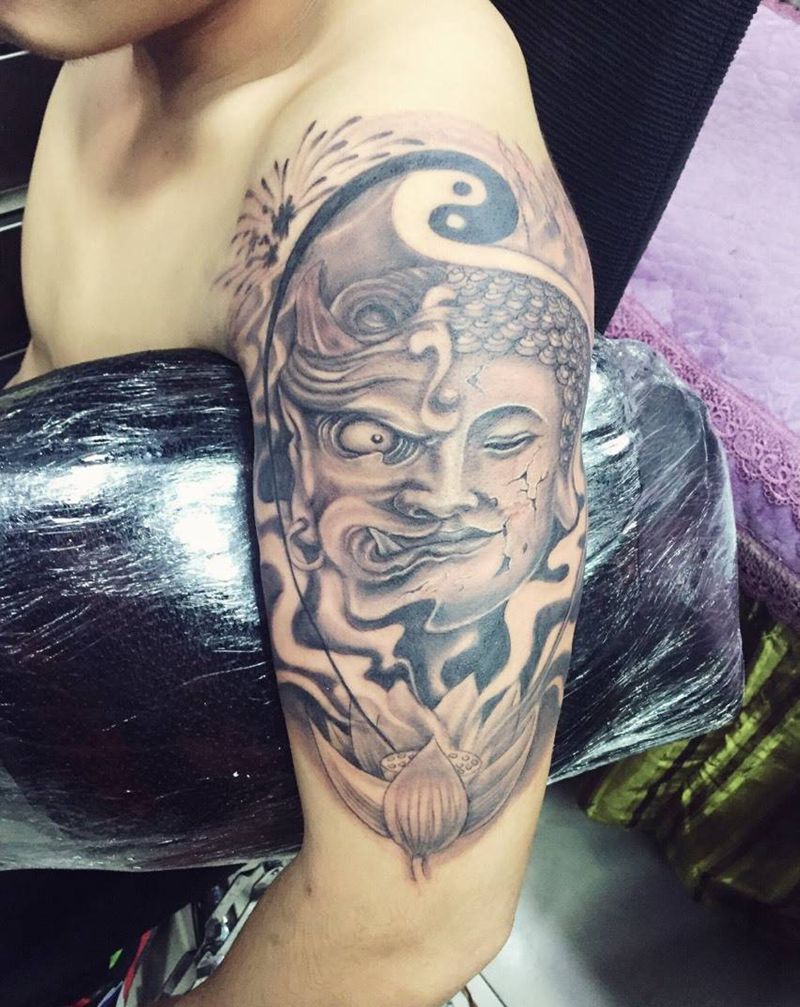 一念之间纹身图片