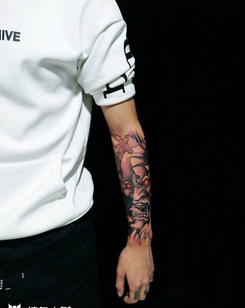 痛并快乐着纹身图片