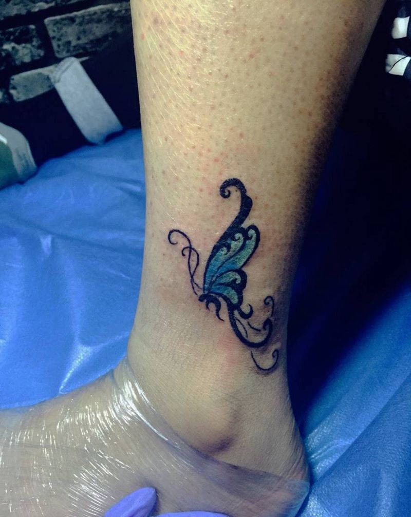 脚踝纹身纹身图片