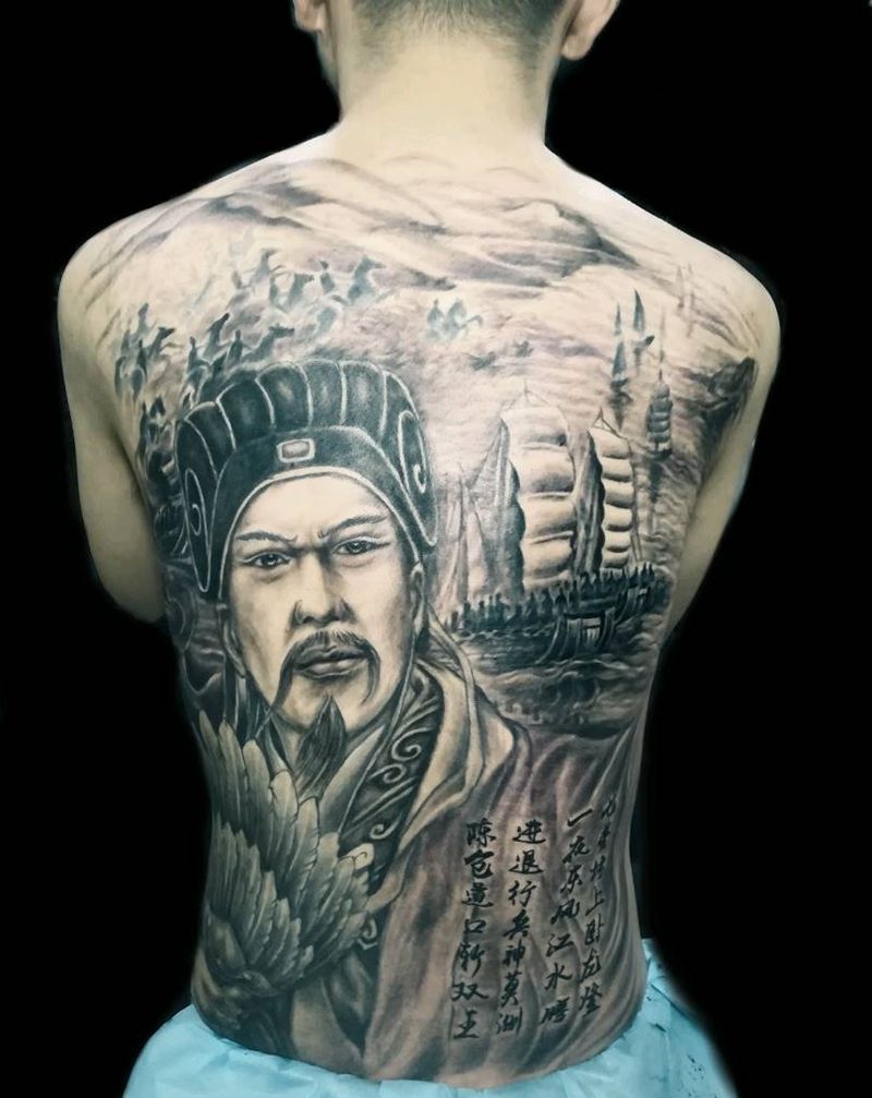诸葛纹身图片