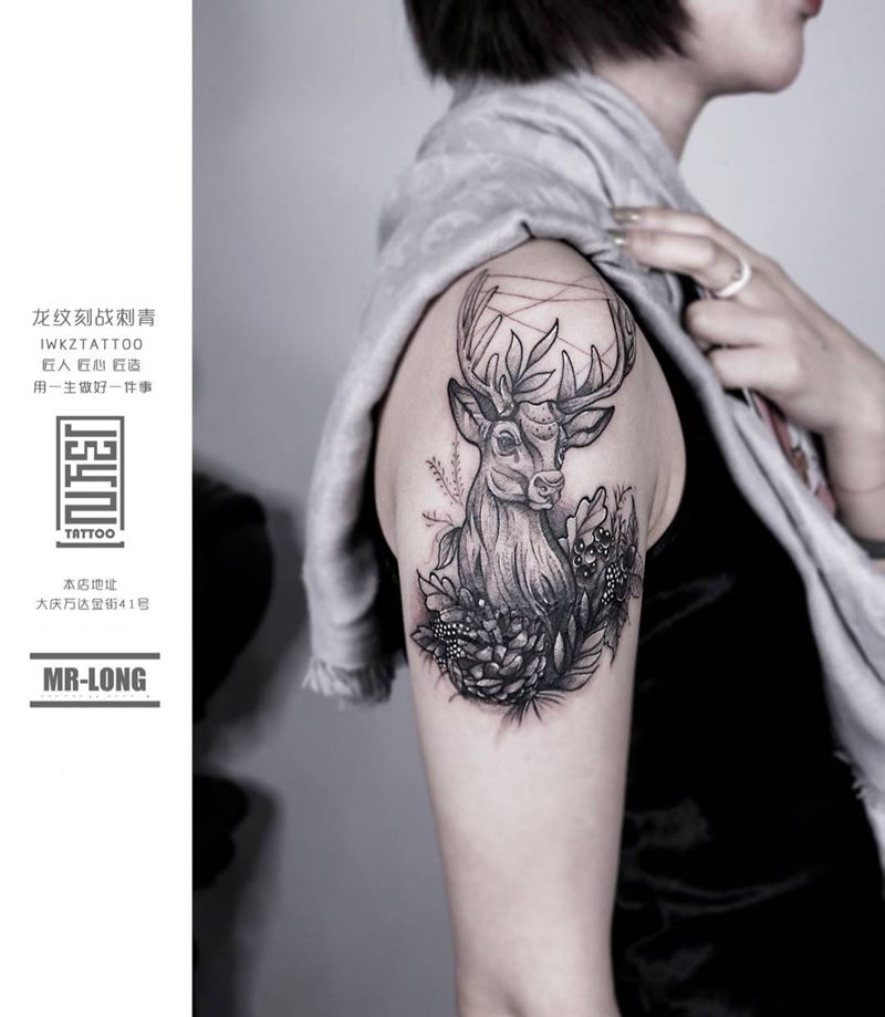 遮盖旧图纹身图片_手臂纹身图案