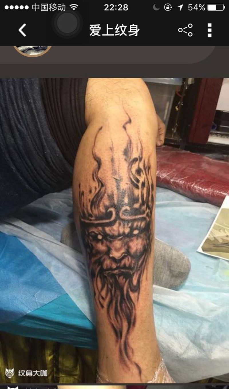 斗战胜佛纹身图片