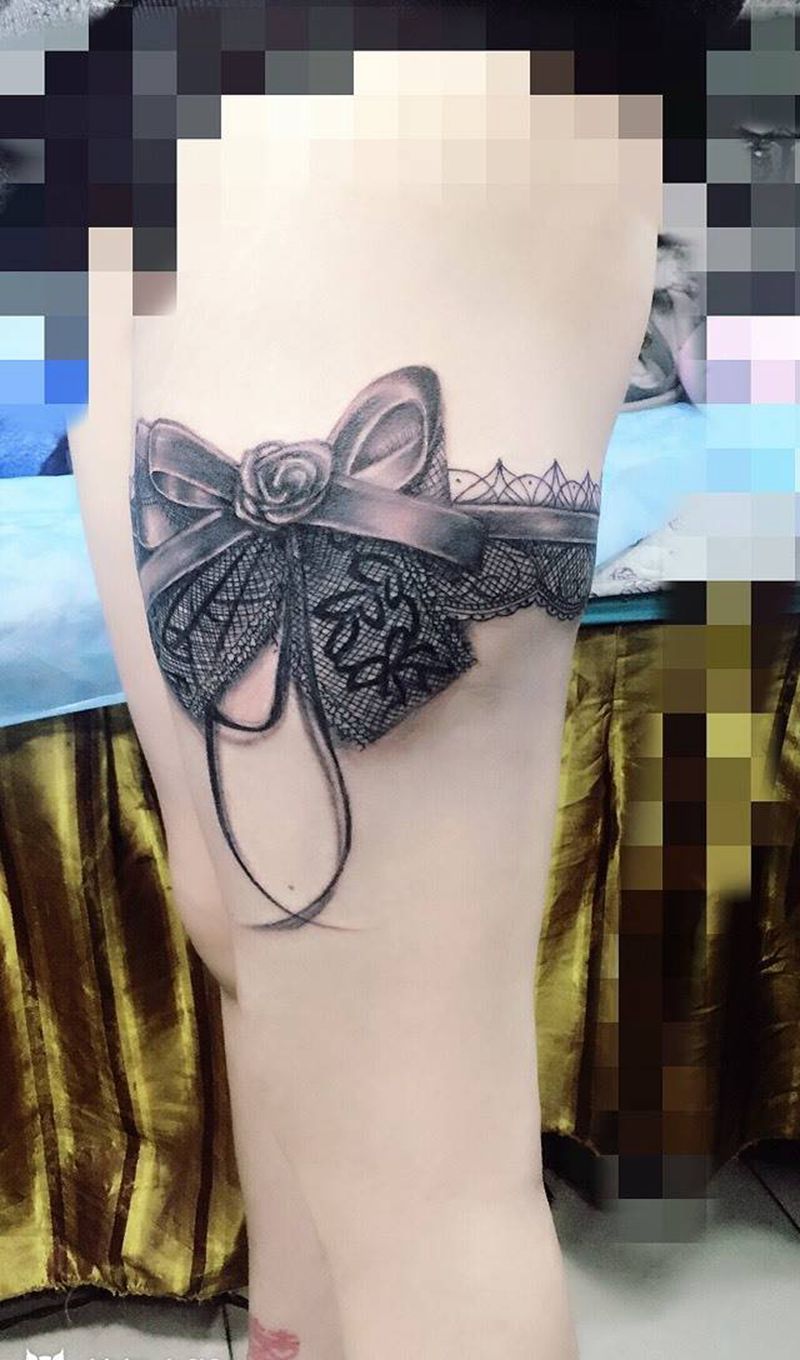 蕾丝13555577695纹身图片