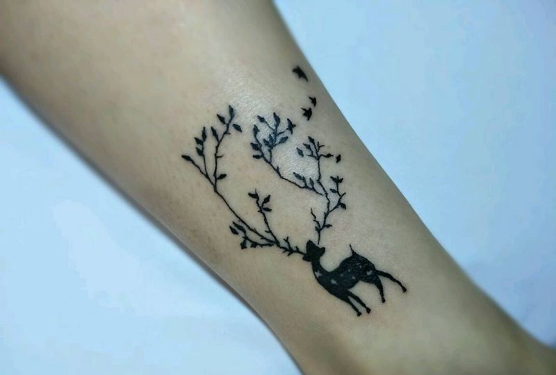 小清新纹身图片