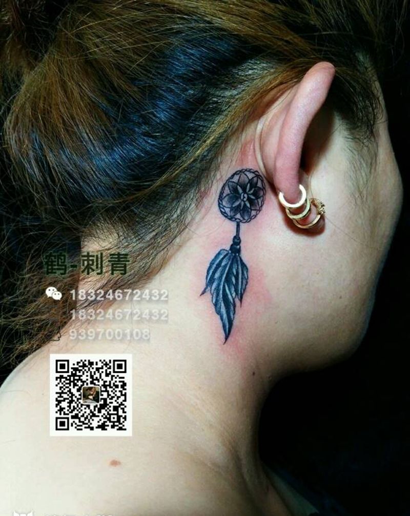 风一样的自由纹身图片