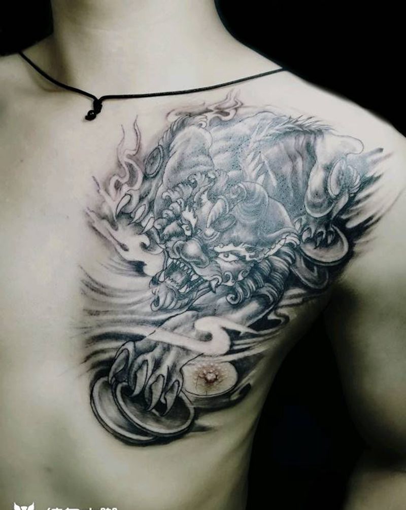 貔貅纹身图片