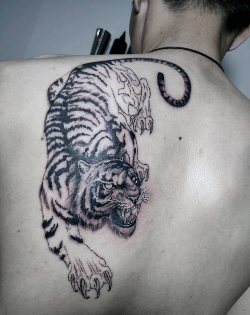 小脑斧纹身图片