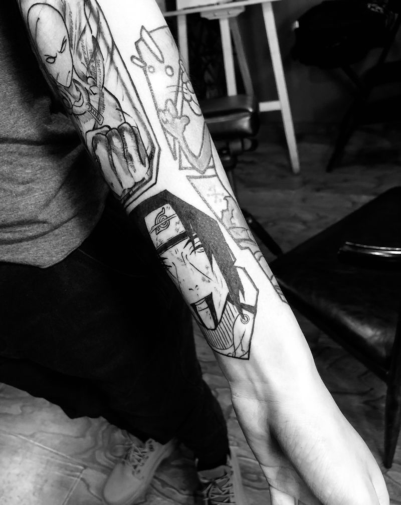 动漫小王子纹身图片