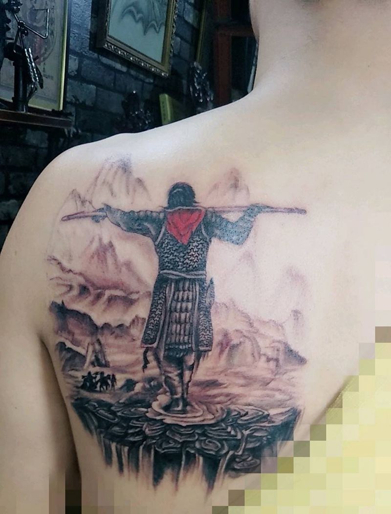 至尊宝纹身图片