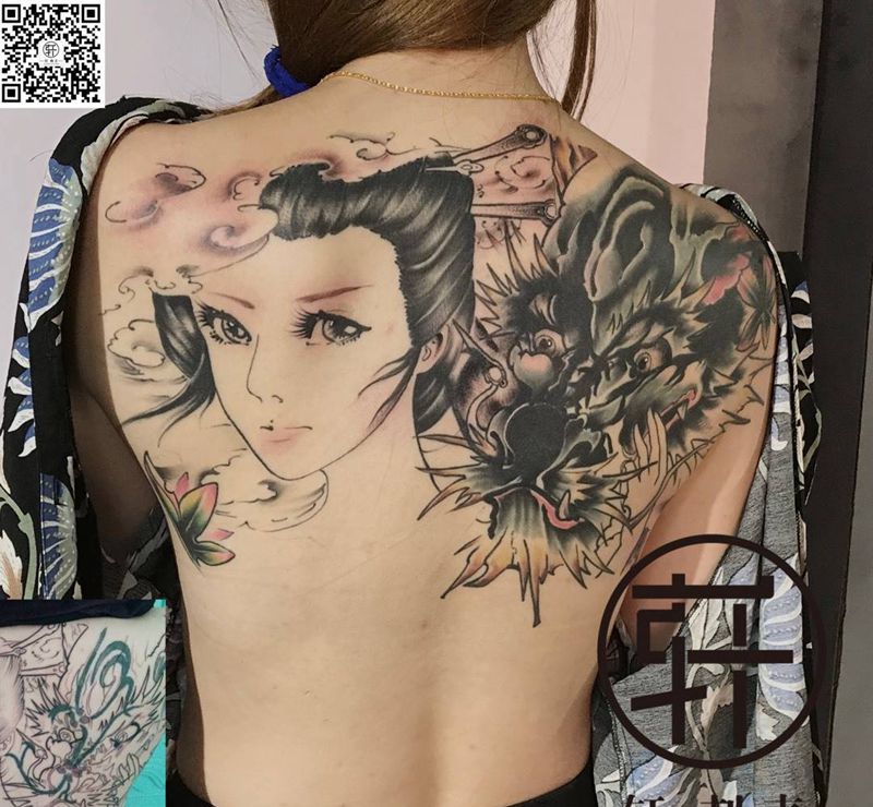 轩刺青出品纹身图片