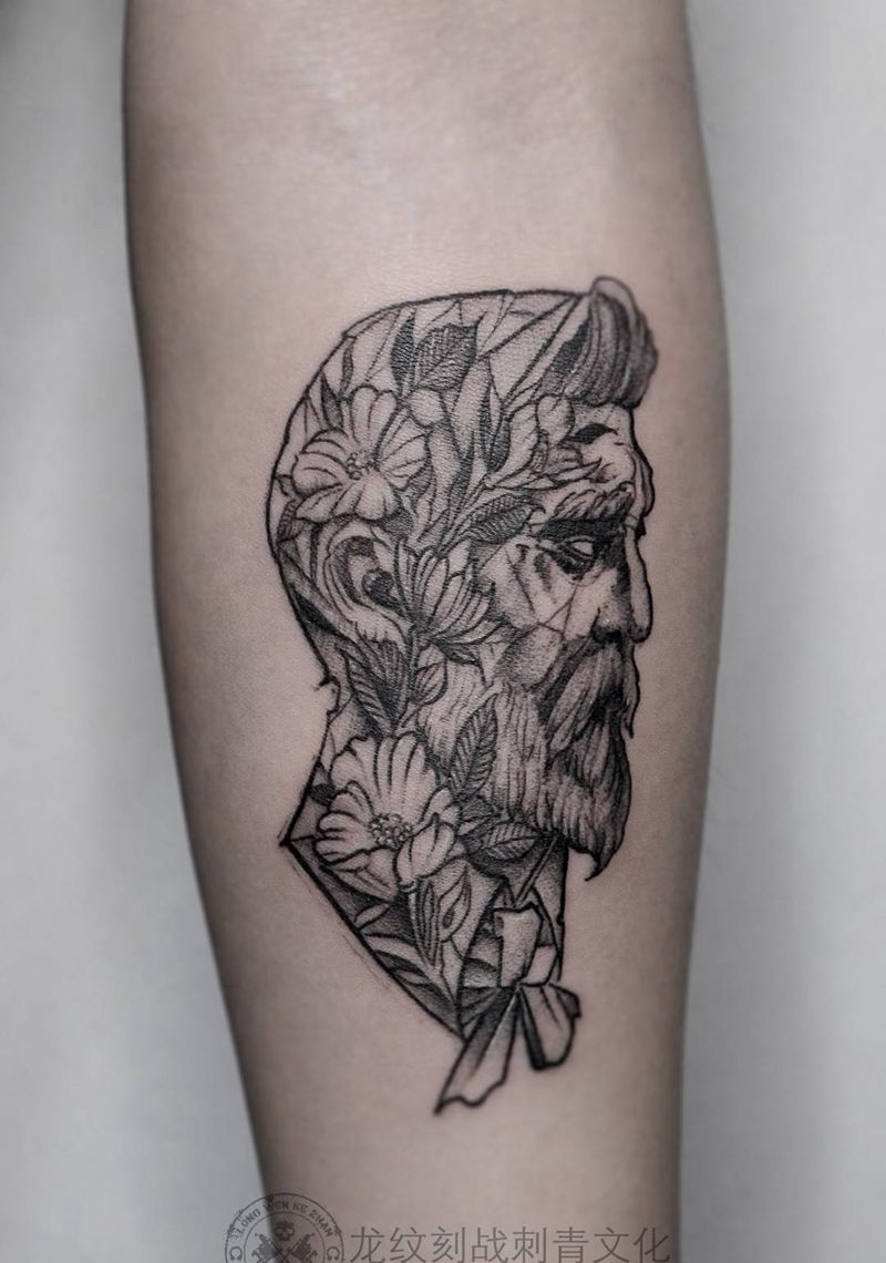 井强作品纹身图片