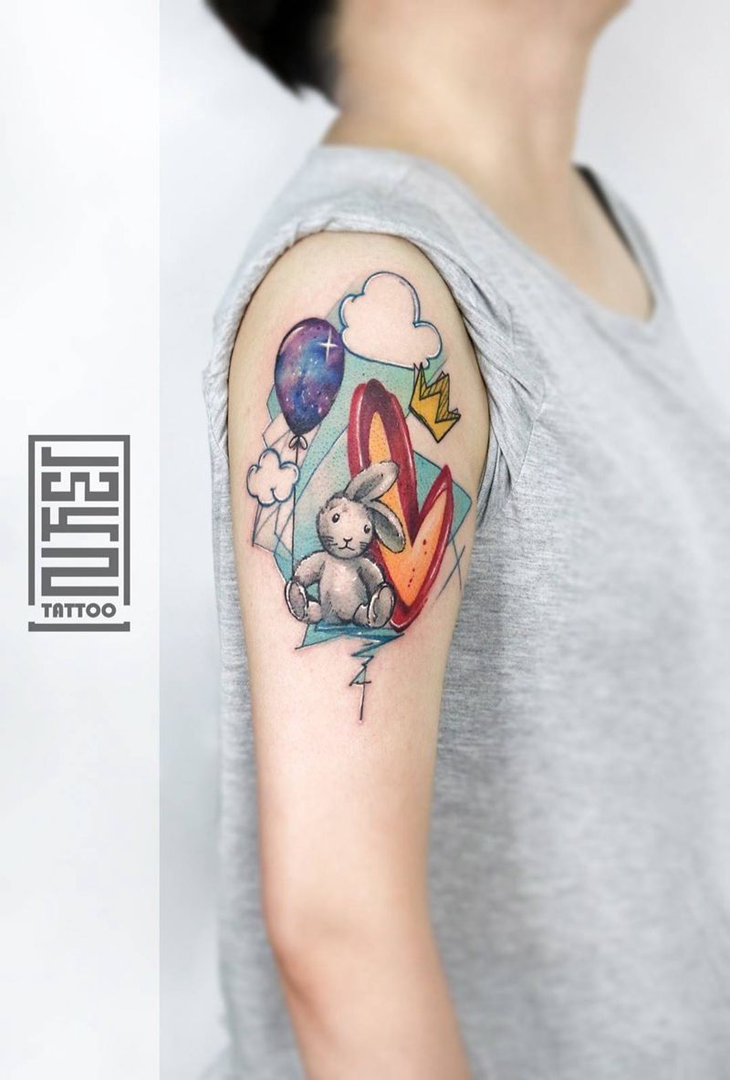 原创设计邦尼兔/纹身图片