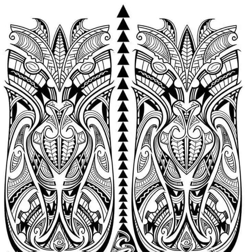 玛雅图腾欣赏纹身图片